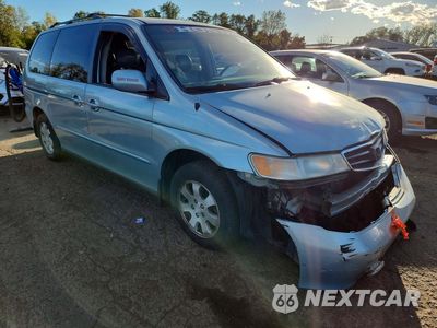 Czwarte zdjęcie samochodu z boku: 2004 HONDA ODYSSEY EXL VIN:5FNRL18764B107793 - miniatura