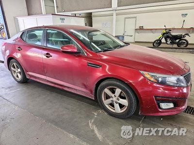 Czwarte zdjęcie samochodu z boku: 2014 KIA OPTIMA LX VIN:5XXGM4A73EG337421 - miniatura