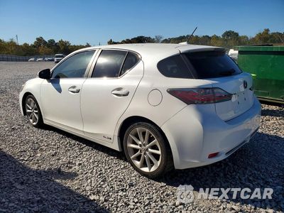 Drugie zdjęcie samochodu z przodu: 2012 LEXUS CT 200 VIN:JTHKD5BH4C2079404 - miniatura