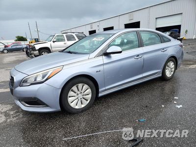 2016 HYUNDAI SONATA HYBRID SE KMHE24L13GA010615 - główne zdjęcie licytacji z USA - miniatura