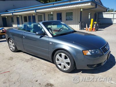 Czwarte zdjęcie samochodu z boku: 2003 AUDI A4 3.0 CABRIOLET VIN:WAUAT48H53K026399 - miniatura