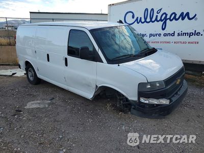 Czwarte zdjęcie samochodu z boku: 2024 CHEVROLET EXPRESS G2500 VIN:1GCWGAFP6R1106251 - miniatura