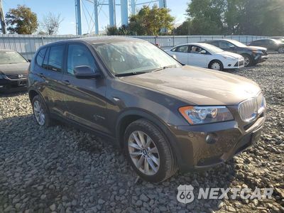 Czwarte zdjęcie samochodu z boku: 2014 BMW X3 XDRIVE28I VIN:5UXWX9C52E0D38297 - miniatura
