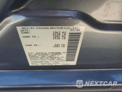 Zdjęcie 12 z 12 samochodu: 2019 NISSAN ALTIMA S VIN:1N4BL4BV3KC247360 - miniatura