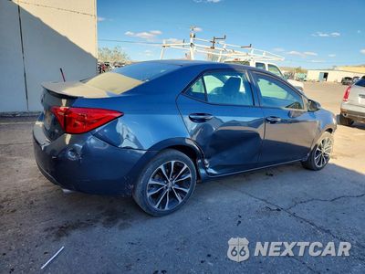 Trzecie zdjęcie samochodu z tyłu: 2018 TOYOTA COROLLA SE VIN:2T1BURHE2JC061956 - miniatura