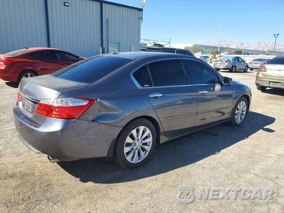 Trzecie zdjęcie samochodu z tyłu: 2014 HONDA ACCORD EXL VIN:1HGCR2F85EA016418 - miniatura