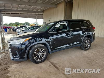 2019 TOYOTA HIGHLANDER XLE 5TDKZRFH1KS334974 - główne zdjęcie licytacji z USA - miniatura
