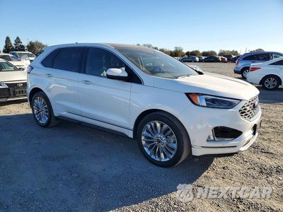 Czwarte zdjęcie samochodu z boku: 2020 FORD EDGE TITANIUM VIN:2FMPK4K97LBB45661 - miniatura