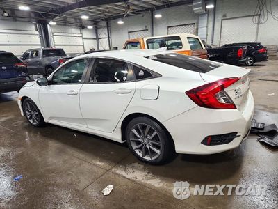 Drugie zdjęcie samochodu z przodu: 2021 HONDA CIVIC EX VIN:19XFC1F37ME002060 - miniatura