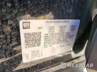 Zdjęcie 12 z 12 samochodu: 2025 CHEVROLET TRAX 2RS VIN:KL77LJEP2SC317178 - miniatura