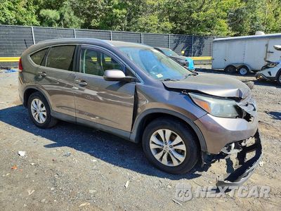 Czwarte zdjęcie samochodu z boku: 2013 HONDA CR-V EXL VIN:5J6RM3H75DL038496 - miniatura