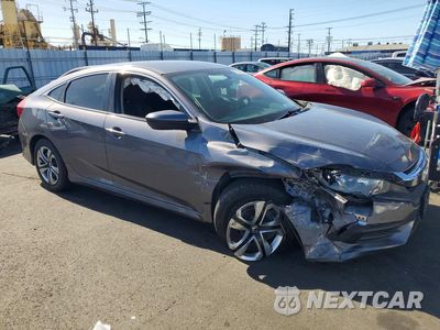 Czwarte zdjęcie samochodu z boku: 2018 HONDA CIVIC LX VIN:2HGFC2F57JH513521 - miniatura