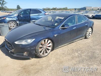 2014 TESLA MODEL S 5YJSA1H26EFP63263 - główne zdjęcie licytacji z USA - miniatura