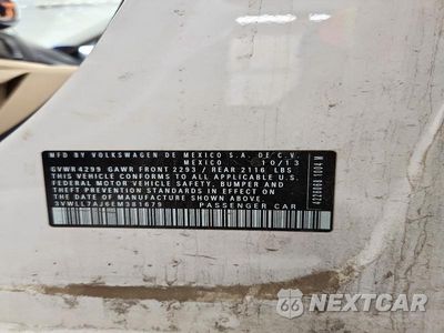 Zdjęcie 12 z 12 samochodu: 2014 VOLKSWAGEN JETTA TDI VIN:3VWLL7AJ6EM381679 - miniatura