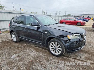 Czwarte zdjęcie samochodu z boku: 2012 BMW X3 XDRIVE28I VIN:5UXWX5C55CL726349 - miniatura