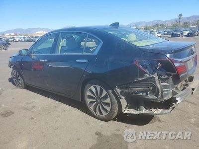 Drugie zdjęcie samochodu z przodu: 2017 HONDA ACCORD HYBRID EXL VIN:JHMCR6F51HC014197 - miniatura