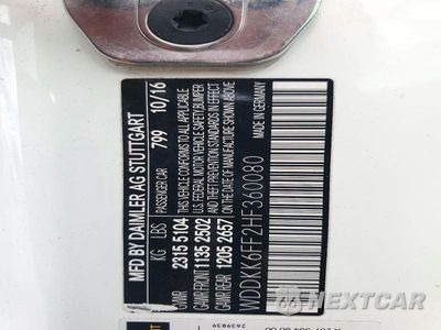 Zdjęcie 12 z 12 samochodu: 2017 MERCEDES-BENZ E 400 VIN:WDDKK6FF2HF360080 - miniatura