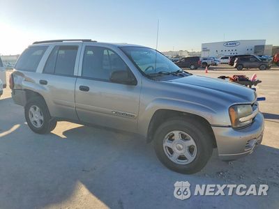 Czwarte zdjęcie samochodu z boku: 2002 CHEVROLET TRAILBLAZER VIN:1GNDS13S422526984 - miniatura