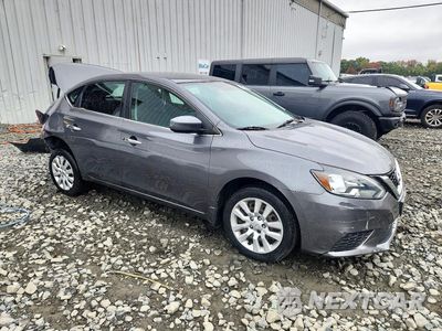 Czwarte zdjęcie samochodu z boku: 2017 NISSAN SENTRA SV VIN:3N1AB7AP0HL678803 - miniatura