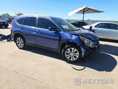 Czwarte zdjęcie samochodu z boku: 2013 HONDA CR-V EXL VIN:2HKRM3H7XDH520357 - miniatura