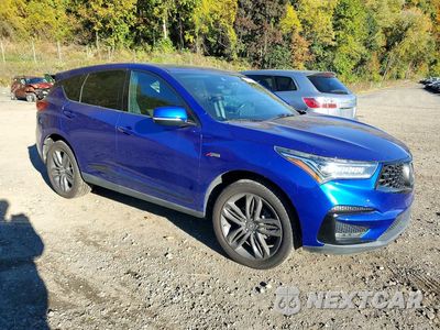 Czwarte zdjęcie samochodu z boku: 2021 ACURA RDX A-SPEC VIN:5J8TC2H64ML009184 - miniatura