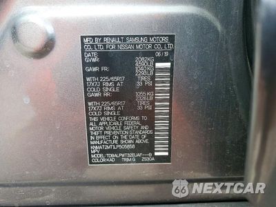 Zdjęcie 13 z 13 samochodu: 2020 NISSAN ROGUE S VIN:KNMAT2MT1LP505858 - miniatura