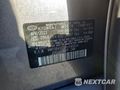 Zdjęcie 13 z 13 samochodu: 2023 GENESIS G80 2.5T VIN:KMTGB4SC0PU195531 - miniatura