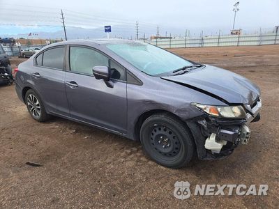 Czwarte zdjęcie samochodu z boku: 2014 HONDA CIVIC EX VIN:19XFB2F81EE019376 - miniatura