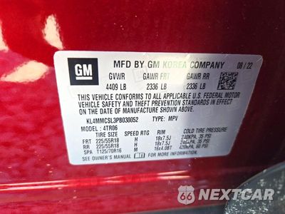 Zdjęcie 13 z 13 samochodu: 2023 BUICK ENCORE GX PREFERRED VIN:KL4MMCSL3PB030052 - miniatura