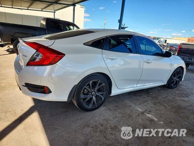 Trzecie zdjęcie samochodu z tyłu: 2020 HONDA CIVIC SPORT VIN:19XFC2F8XLE000822 - miniatura