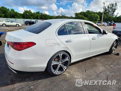 Trzecie zdjęcie samochodu z tyłu: 2022 MERCEDES-BENZ C 300 VIN:W1KAF4GB6NR008629 - miniatura