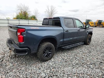 Trzecie zdjęcie samochodu z tyłu: 2021 CHEVROLET SILVERADO K1500 LT TRAIL BOSS VIN:3GCPYFED3MG127803 - miniatura