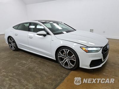 Czwarte zdjęcie samochodu z boku: 2019 AUDI A7 PRESTIGE S-LINE VIN:WAUV2AF23KN101969 - miniatura