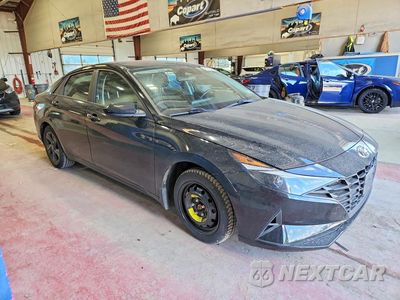 Czwarte zdjęcie samochodu z boku: 2023 HYUNDAI ELANTRA SEL VIN:KMHLM4AGXPU523058 - miniatura