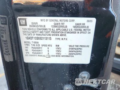 Zdjęcie 14 z 14 samochodu: 2006 GMC ENVOY VIN:1GKDT13SX62113113 - miniatura