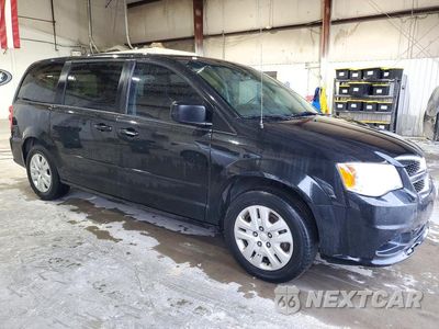 Czwarte zdjęcie samochodu z boku: 2017 DODGE GRAND CARAVAN SE VIN:2C4RDGBG9HR602055 - miniatura