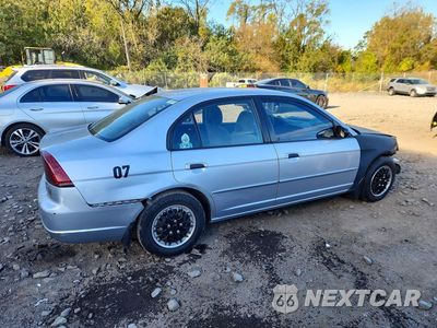 Trzecie zdjęcie samochodu z tyłu: 2003 HONDA CIVIC LX VIN:2HGES16513H622990 - miniatura