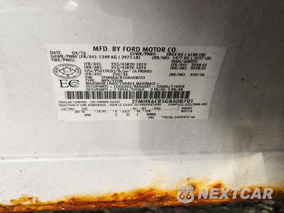 Zdjęcie 13 z 13 samochodu: 2016 FORD FLEX SEL VIN:2FMHK6C85GBA08701 - miniatura