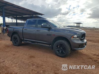 Czwarte zdjęcie samochodu z boku: 2018 RAM 1500 SPORT VIN:1C6RR7MM0JS279496 - miniatura