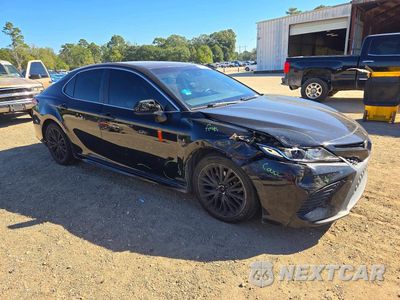Czwarte zdjęcie samochodu z boku: 2019 TOYOTA CAMRY SE VIN:4T1B11HK9KU702262 - miniatura