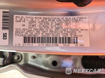 Zdjęcie 12 z 12 samochodu: 2008 TOYOTA TACOMA DOUBLE CAB PRERUNNER VIN:3TMJU62N18M070037 - miniatura