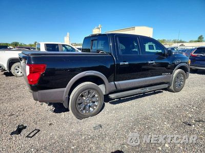 Trzecie zdjęcie samochodu z tyłu: 2017 NISSAN TITAN PLATINUM RESERVE VIN:1N6AA1E53HN532754 - miniatura