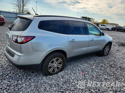 Trzecie zdjęcie samochodu z tyłu: 2015 CHEVROLET TRAVERSE LT VIN:1GNKVHKD2FJ364763 - miniatura