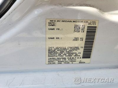 Zdjęcie 12 z 12 samochodu: 2021 NISSAN ALTIMA S VIN:1N4BL4BV9MN388733 - miniatura