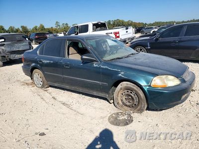 Czwarte zdjęcie samochodu z boku: 1998 HONDA CIVIC LX VIN:2HGEJ6677WH571663 - miniatura