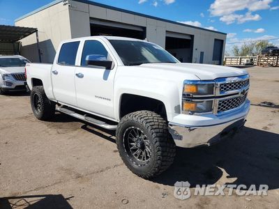 Czwarte zdjęcie samochodu z boku: 2014 CHEVROLET SILVERADO K1500 LT VIN:3GCUKREC6EG188755 - miniatura