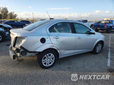 Trzecie zdjęcie samochodu z tyłu: 2017 CHEVROLET SONIC LS VIN:1G1JB5SG4H4148848 - miniatura