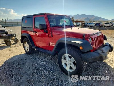 Czwarte zdjęcie samochodu z boku: 2012 JEEP WRANGLER SPORT VIN:1C4AJWAG5CL175900 - miniatura