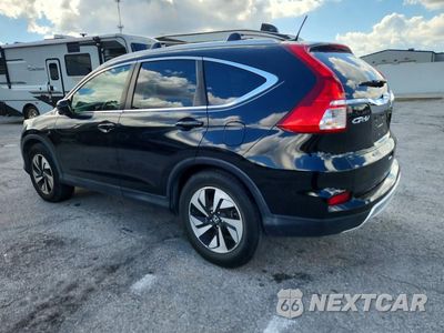 Drugie zdjęcie samochodu z przodu: 2016 HONDA CR-V TOURING VIN:5J6RM4H90GL000475 - miniatura