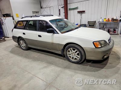 Czwarte zdjęcie samochodu z boku: 2001 SUBARU LEGACY OUTBACK AWP VIN:4S3BH675516666128 - miniatura